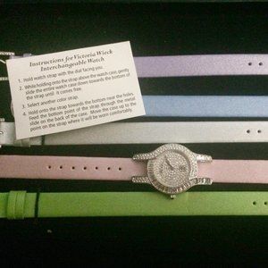 Victoria Wieck Beverly Hills Interchangeable Watch